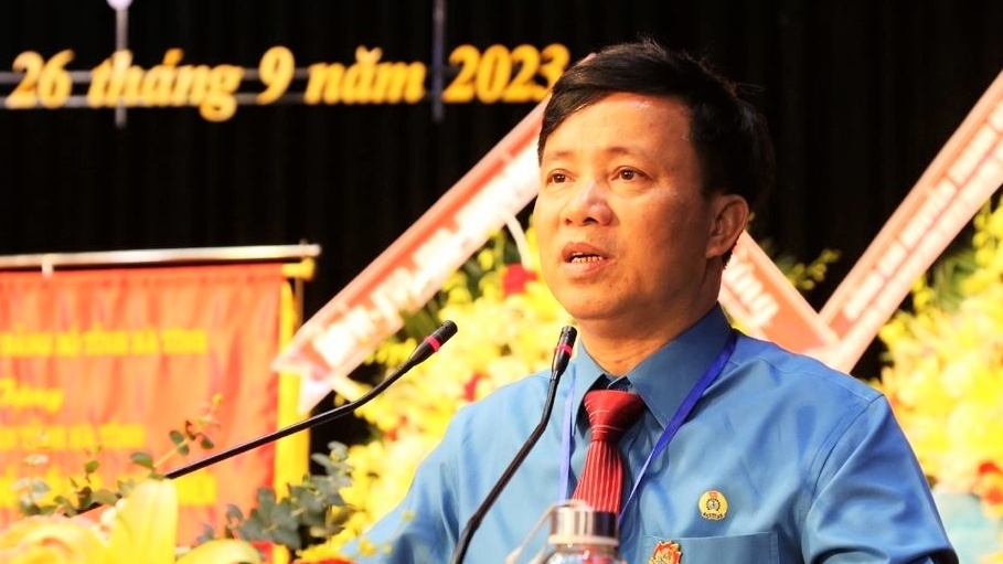 Đồng chí Nguyễn Văn Danh tái đắc cử Chủ tịch LĐLĐ tỉnh Hà Tĩnh