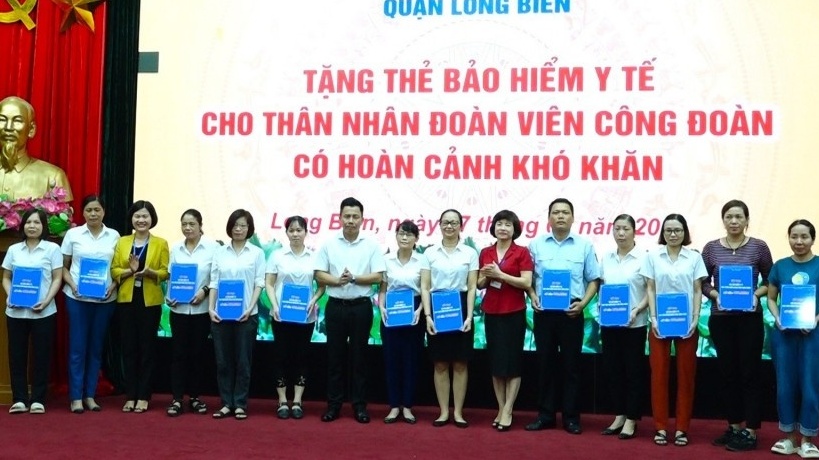 LĐLĐ quận Long Biên chăm lo tốt cho đoàn viên, người lao động