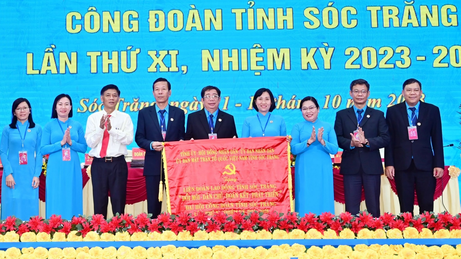 Đồng chí Nguyễn Thanh Sơn tái đắc cử Chủ tịch LĐLĐ tỉnh Sóc Trăng