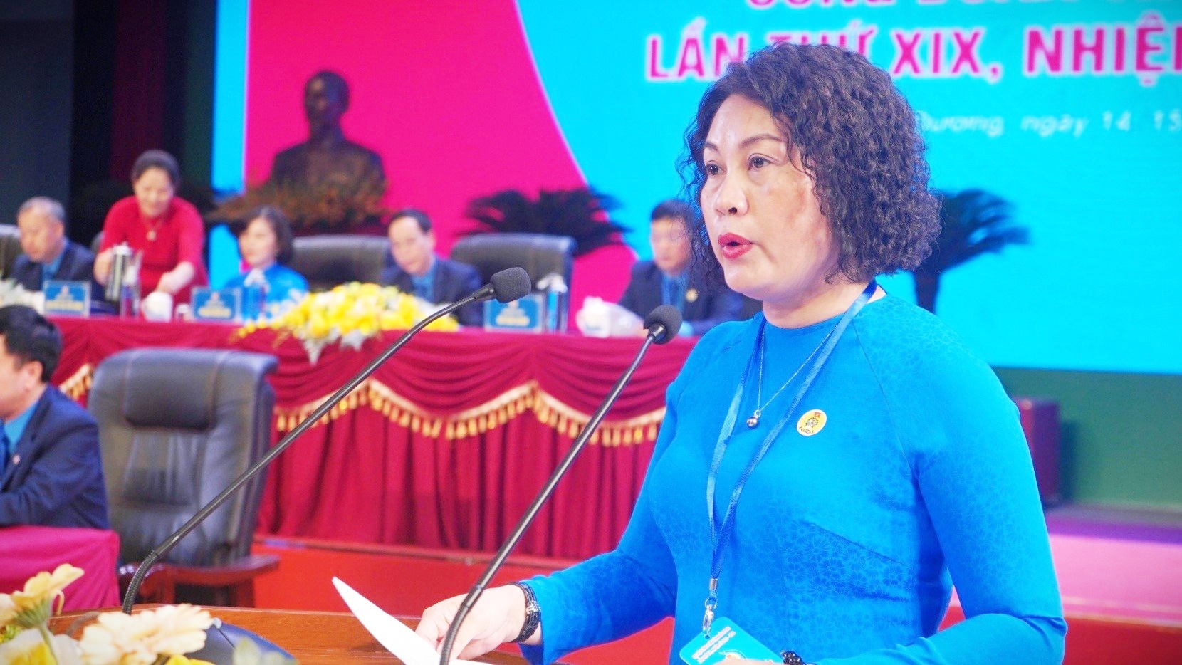 Đồng chí Ngô Thị Thanh Hòa tái đắc cử Chủ tịch LĐLĐ tỉnh Hải Dương
