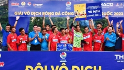Công đoàn SAWACO vô địch Giải bóng đá công nhân toàn quốc khu vực 5