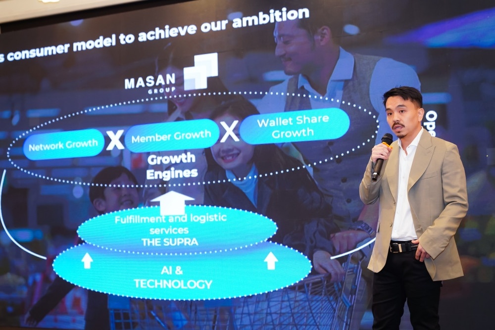 Ông Danny Le - Tổng giám đốc Masan Group chia sẻ về mô hình thành công của Masan. Ảnh: Masan Group