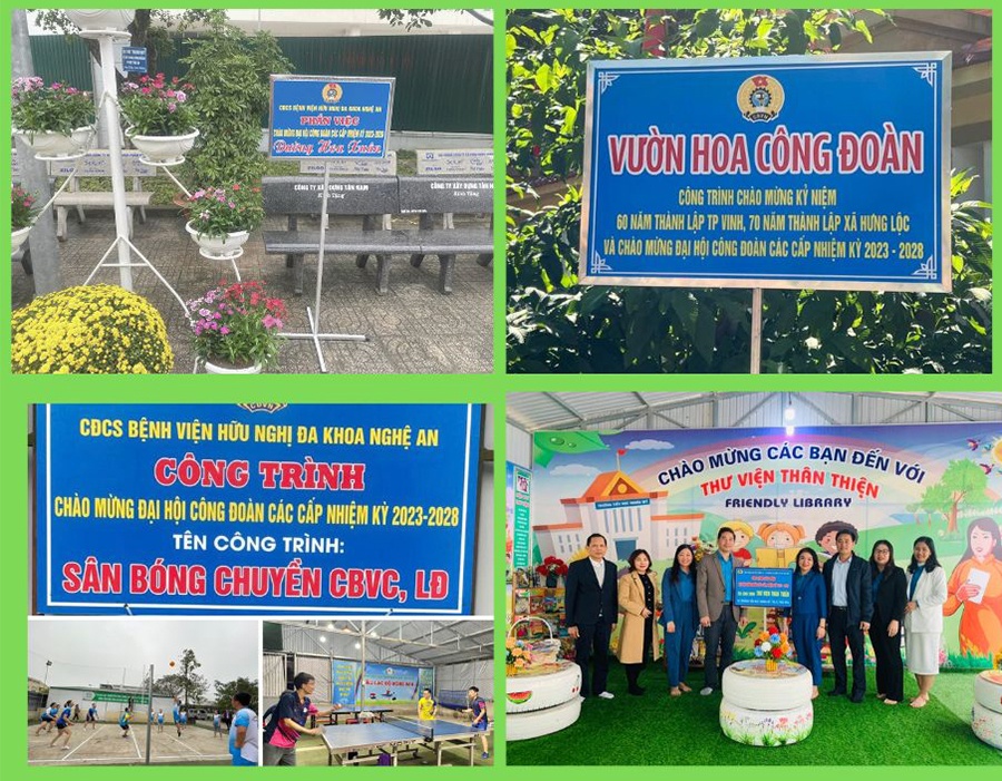 Cụm Công đoàn ngành đã triển khai nhiệm vụ năm 2023 đạt kết quả nổi bật, sức lan toả cao