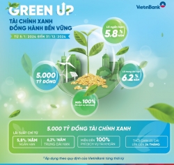 VietinBank ra mắt Gói tài chính xanh GREEN UP