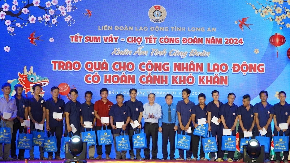 LĐLĐ tỉnh Long An dự chi hơn 40 tỷ đồng chăm lo Tết Nguyên đán 2025