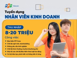 FPT Telecom tuyển nhiều vị trí tại Long Biên, Gia Lâm (Hà Nội)