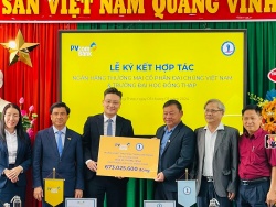 PVcomBank tài trợ nhà xe thông minh cho Trường Đại học Đồng Tháp