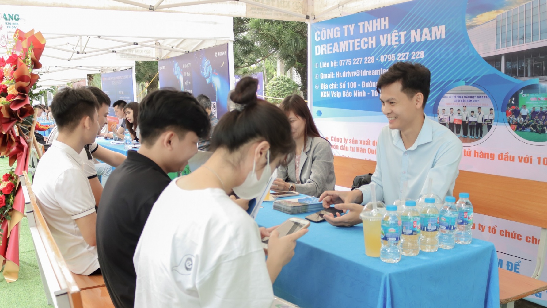 Công ty TNHH Dreamtech Việt Nam tuyển 2.000 công nhân đi làm ngay