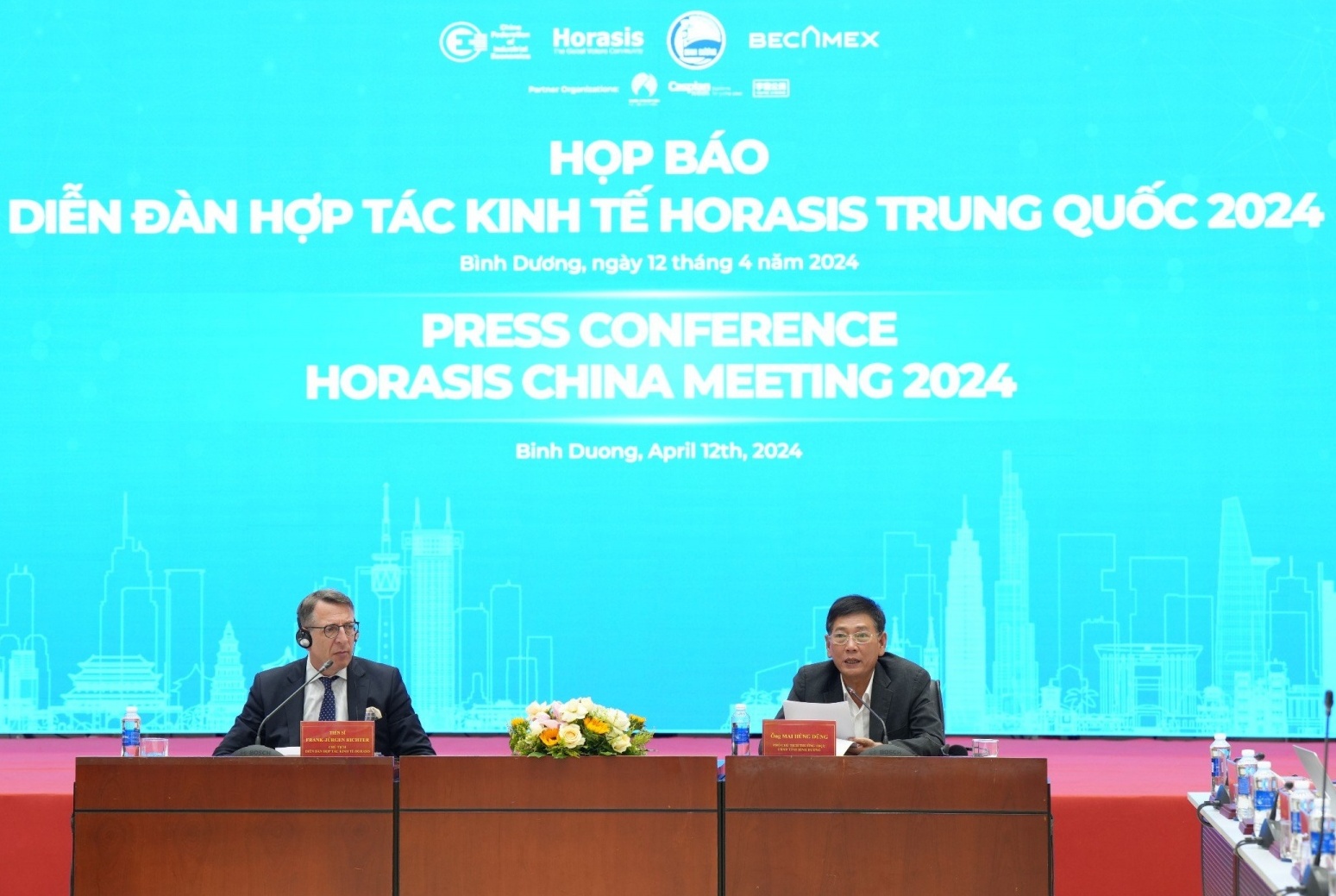 Bình Dương: Hơn 700 khách mời tham dự Diễn đàn hợp tác kinh tế Horasis Trung Quốc 2024