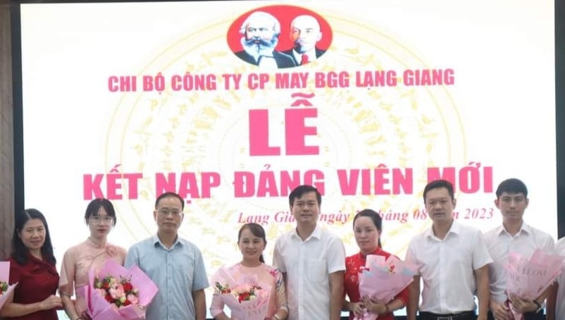 Bắc Giang: Phát triển đảng viên là công nhân khu vực doanh nghiệp ngoài Nhà nước