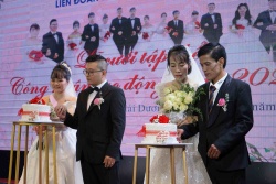 Lễ cưới tập thể cho công nhân tại Hải Dương: Ấm áp và hạnh phúc ngập tràn