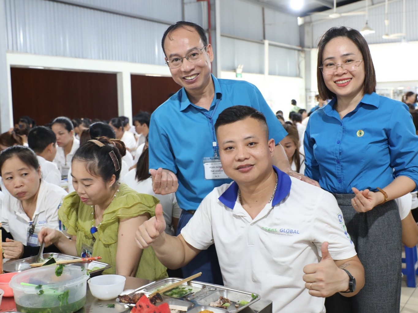 Pearl Global Việt Nam và "Bữa cơm Công đoàn - Cảm ơn người lao động"