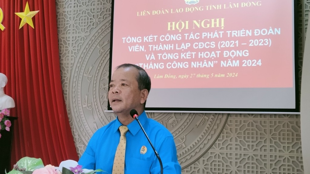 Lâm Đồng: Phấn đấu thành lập CĐCS ở 100% doanh nghiệp có từ 15 lao động trở lên