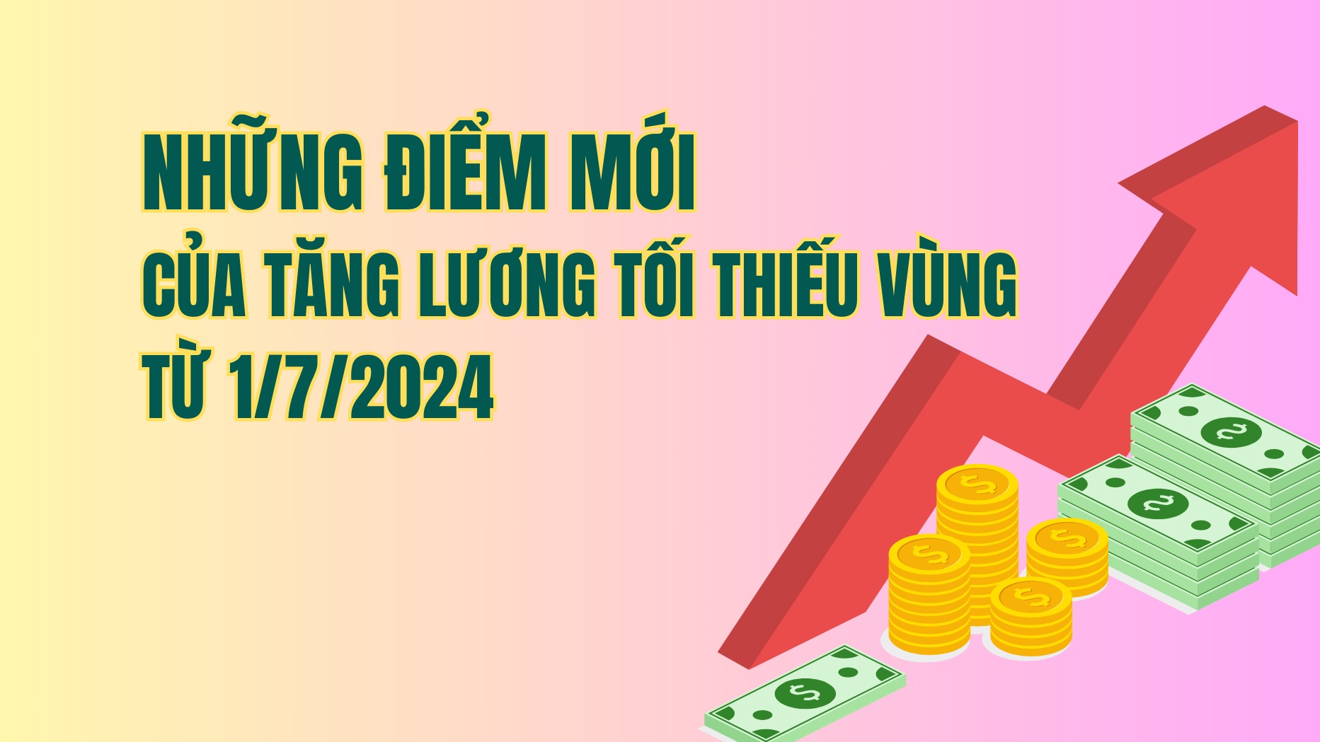 Những điểm mới của tăng lương tối thiểu vùng từ 1/7/2024