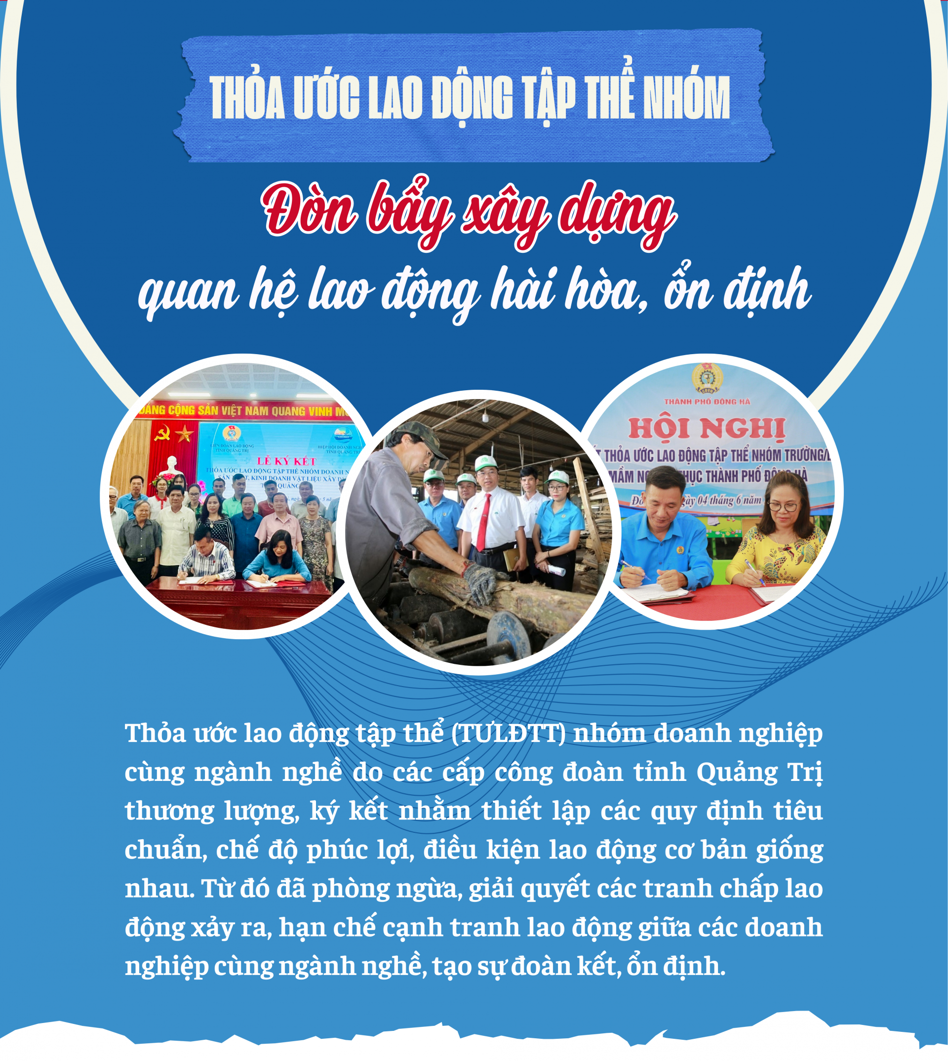 Thỏa ước lao động tập thể nhóm: Đòn bẩy xây dựng quan hệ lao động hài hòa, ổn định