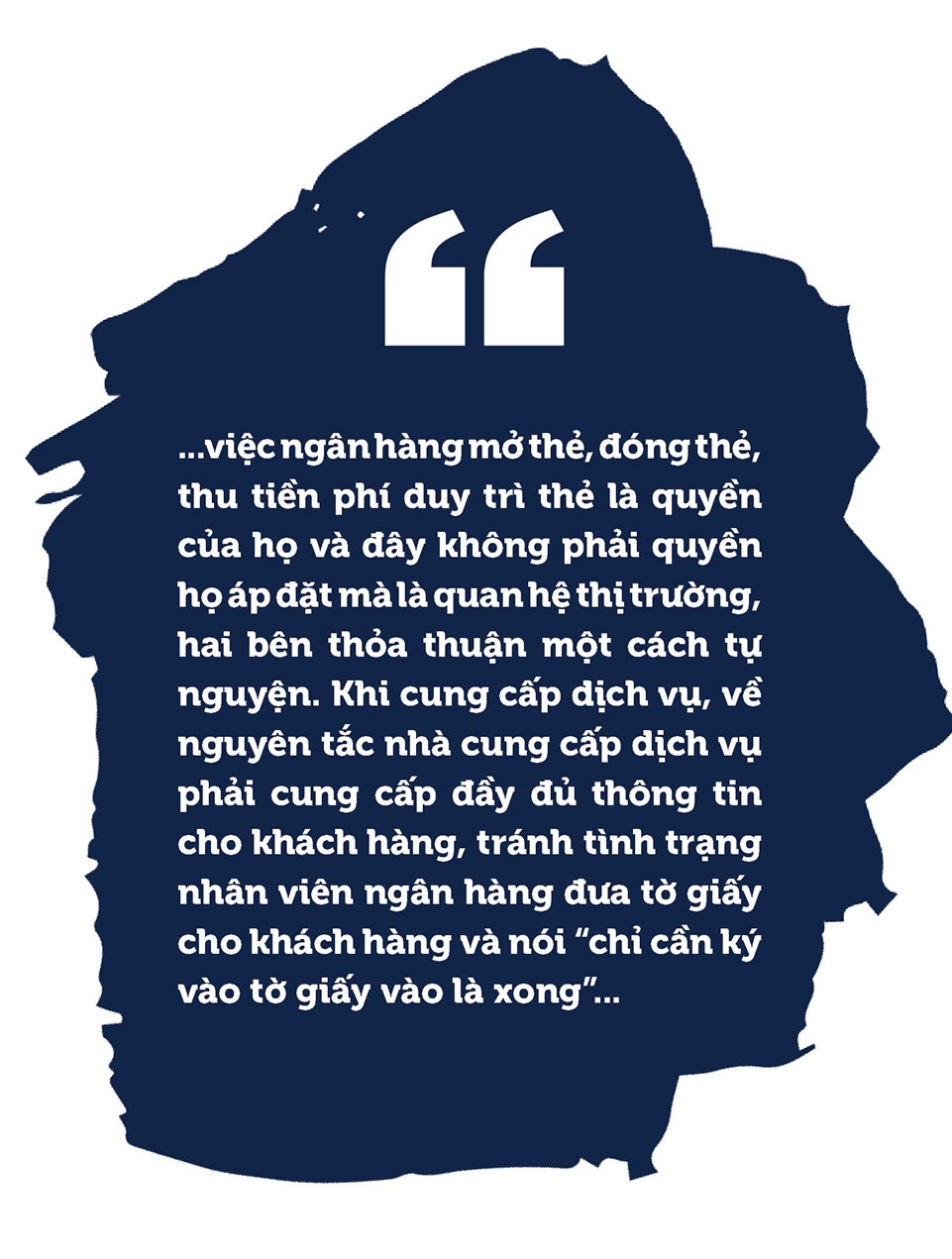 Bài 6: “Trách nhiệm về phía ngân hàng là không thể trốn tránh được”