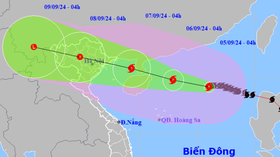 “Siêu bão” Yagi sắp đổ bộ, người lao động chuẩn bị phương án “phòng hơn chống”