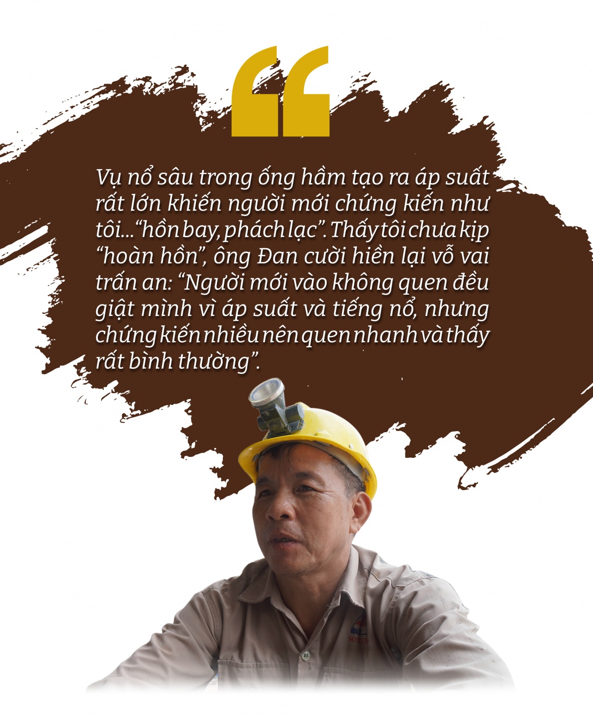 Những người thợ sống trong lòng núi