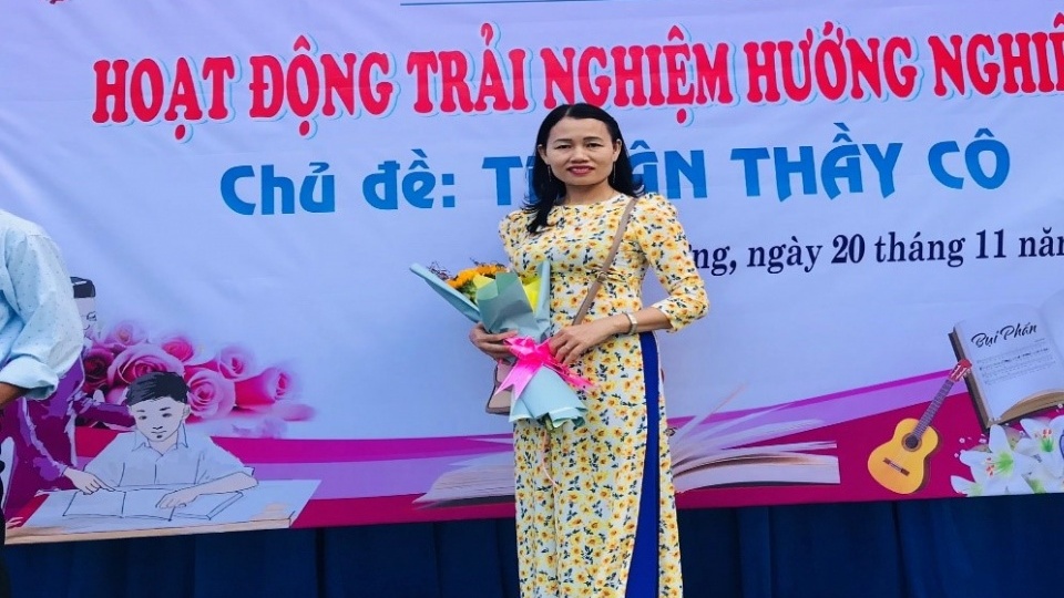 Chủ tịch Công đoàn năng động và đầy nhiệt huyết của Trường THCS Phan Bội Châu