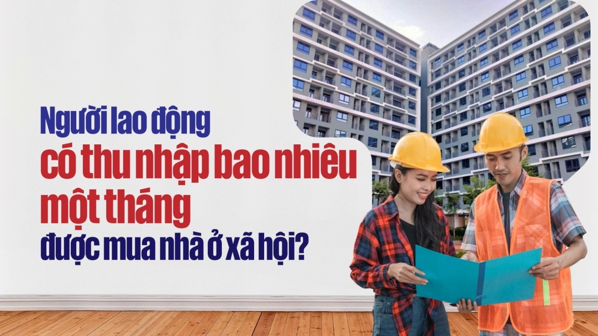 Người lao động có thu nhập bao nhiêu một tháng được mua nhà ở xã hội?