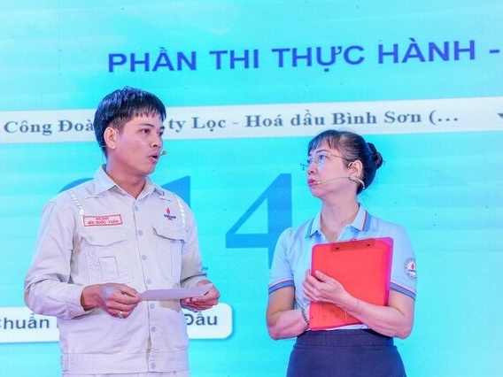 Những hình ảnh ấn tượng tại Hội thi An toàn vệ sinh viên giỏi ngành Dầu khí