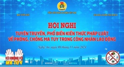 Trực tiếp: Hội nghị phổ biến kiến thức về phòng chống ma túy trong công nhân tại Nghệ An