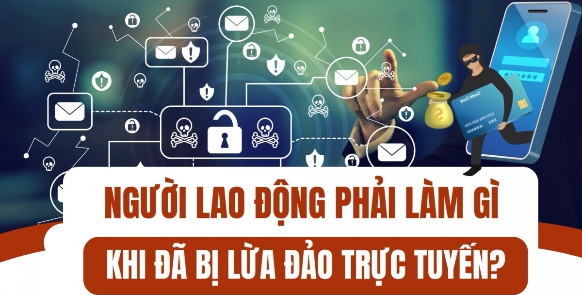 Người lao động phải làm gì khi đã bị lừa đảo trực tuyến?