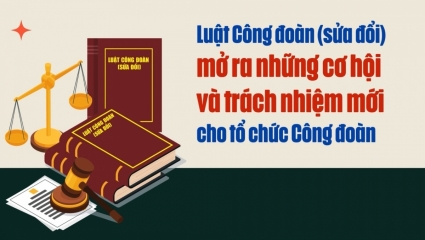 Luật Công đoàn (sửa đổi) mở ra những cơ hội và trách nhiệm mới cho tổ chức Công đoàn