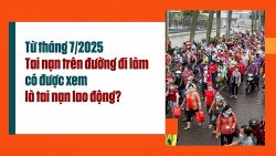 Từ tháng 7/2025, tai nạn trên đường đi làm có được xem là tai nạn lao động?