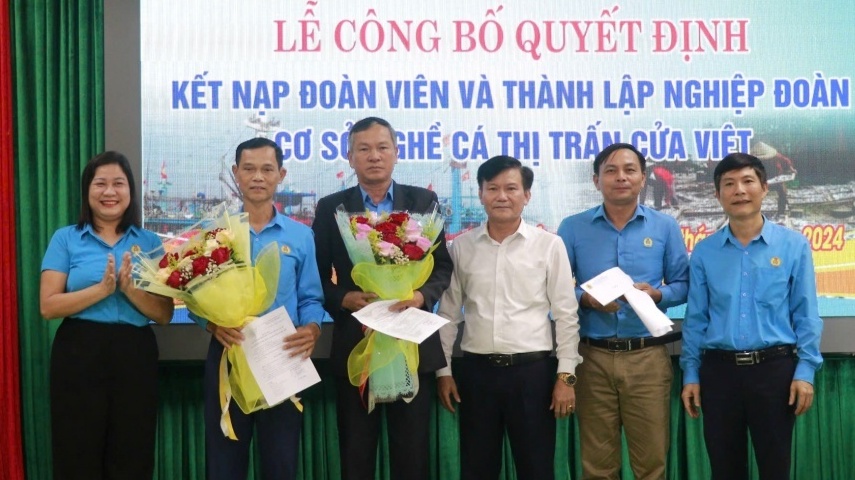 Công đoàn 6 tỉnh Bắc Trung Bộ phát triển 79.477 đoàn viên, thành lập 365 CĐCS