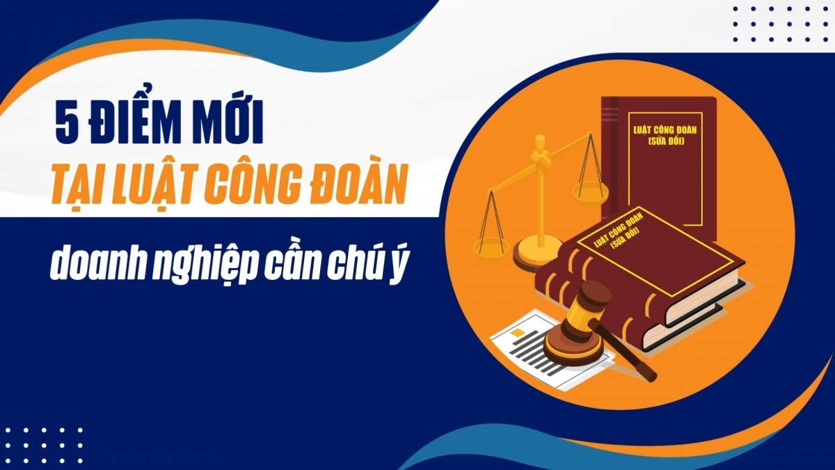 5 điểm mới tại Luật Công đoàn 2024 doanh nghiệp cần chú ý