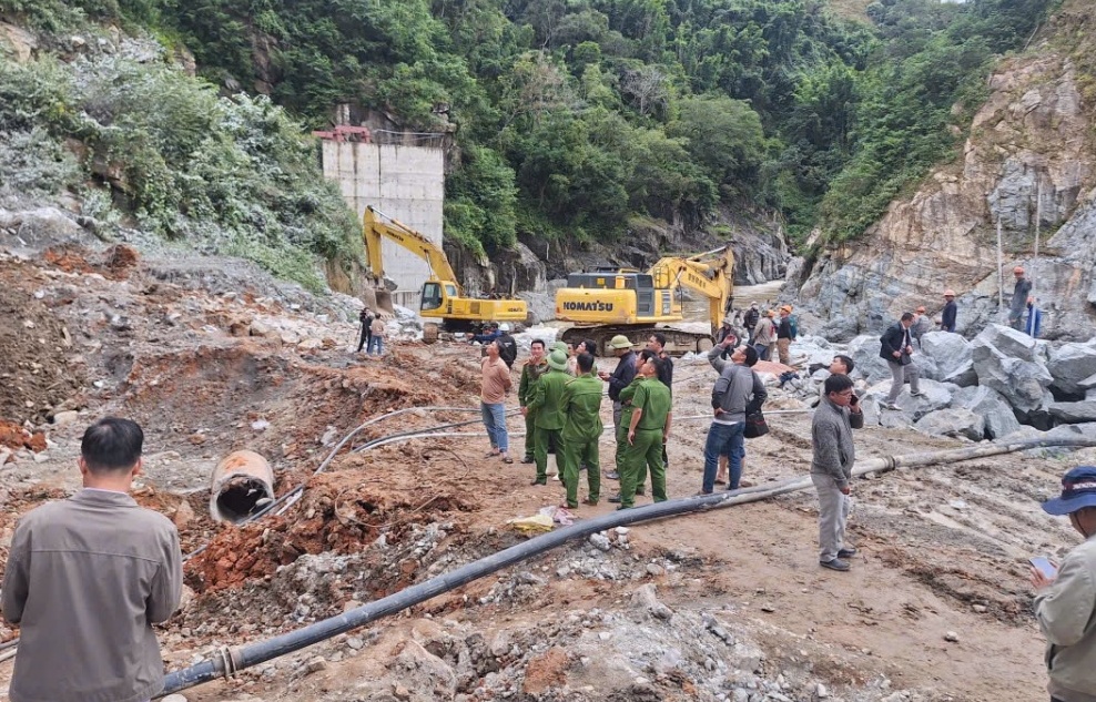 Vụ tai nạn kinh hoàng tại Thủy điện Đăk Mi 1: Đã tìm thấy thi thể 2 nạn nhân còn lại