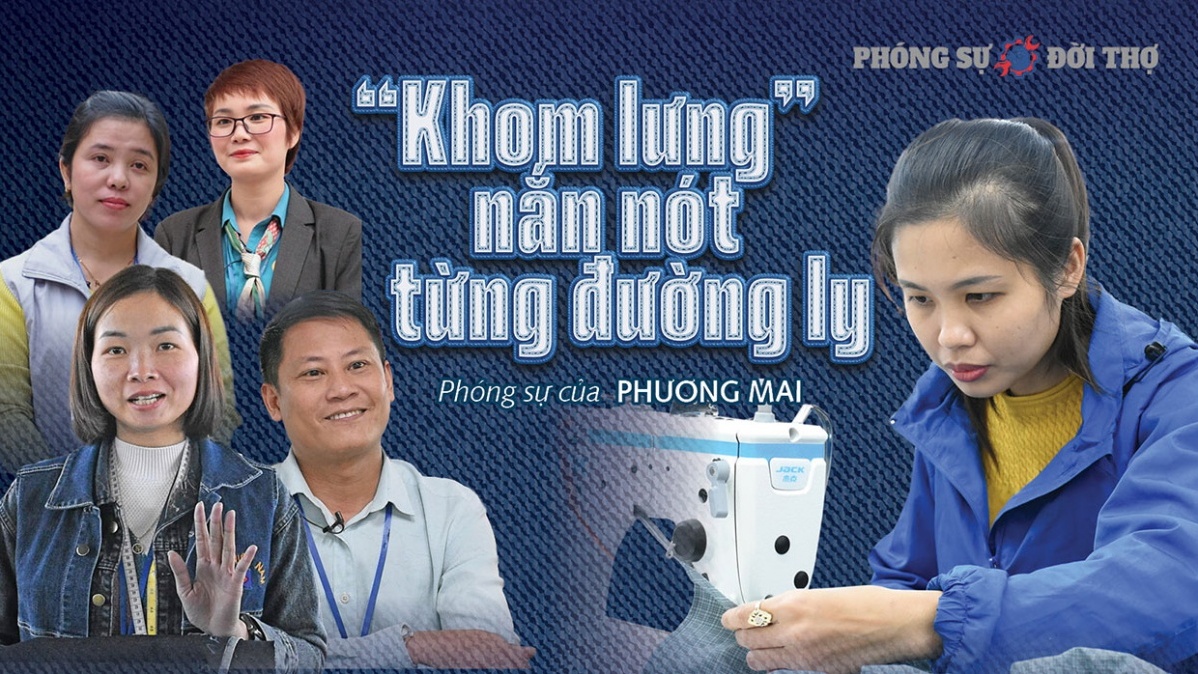 “Khom lưng” nắn nót từng đường ly