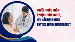 Người thuộc nhóm 62 bệnh hiểm nghèo, nếu mắc bệnh khác, BHYT có thanh toán không?