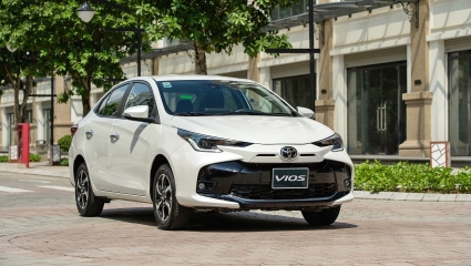 Toyota Vios đòi lại ngôi sedan cỡ B bán chạy nhất năm 2024