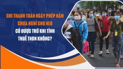 Chi thanh toán ngày phép năm chưa nghỉ cho NLĐ có được trừ khi tính thuế TNDN không?