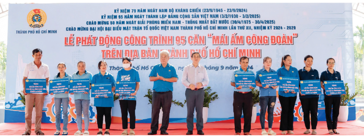 LĐLĐ TP. Hồ Chí Minh: Lấy người lao động làm trọng tâm cho phát triển