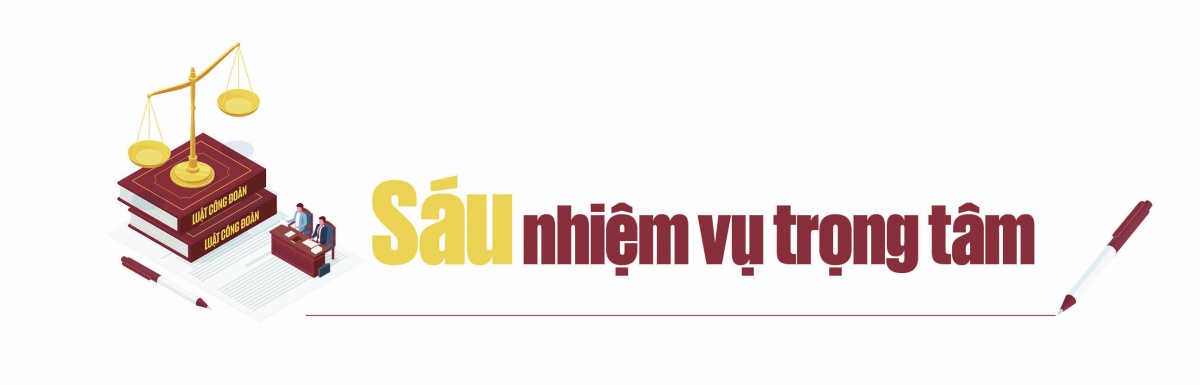 Nhiệm vụ trọng tâmđưa Luật Công đoàn (sửa đổi) vào cuộc sống