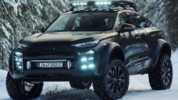 Hé lộ ô tô điện địa hình: 'Quái thú' Audi Q6 e-tron Offroad