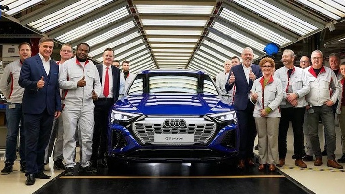 Audi ngừng sản xuất Q8 e-tron, đóng cửa nhà máy cuối tháng 2/2025