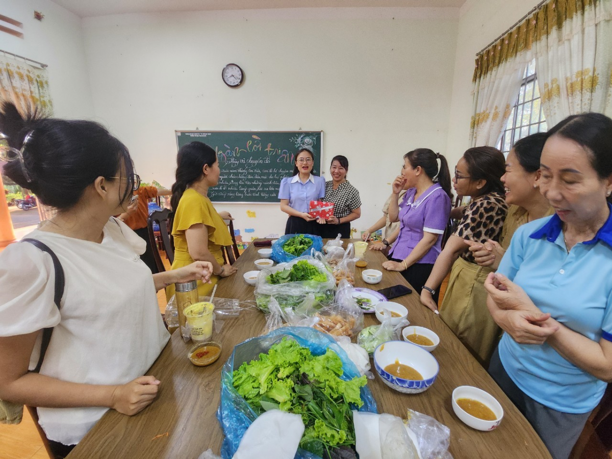 Điểm sáng từ công tác Công đoàn của Trường Tiểu học Phan Bội Châu