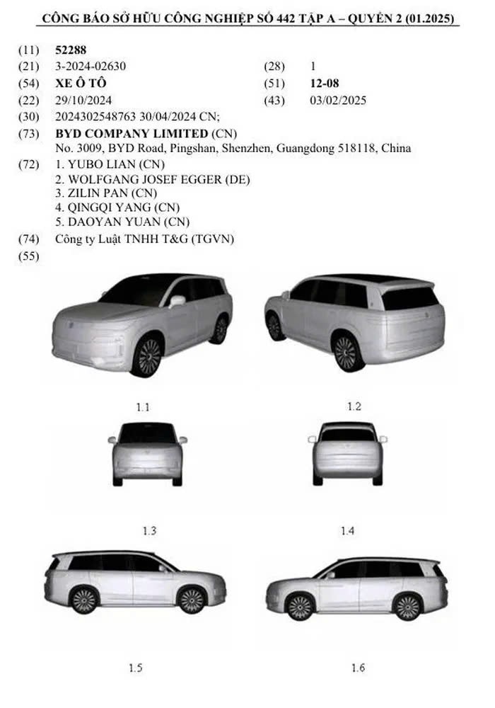 Thêm mẫu xe đắt tiền của BYD sắp ra mắt tại Việt Nam là Denza N9