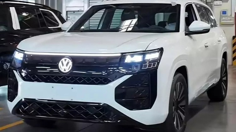 Lộ hình ảnh Volkswagen Teramont Pro 2025 hoàn toàn mới