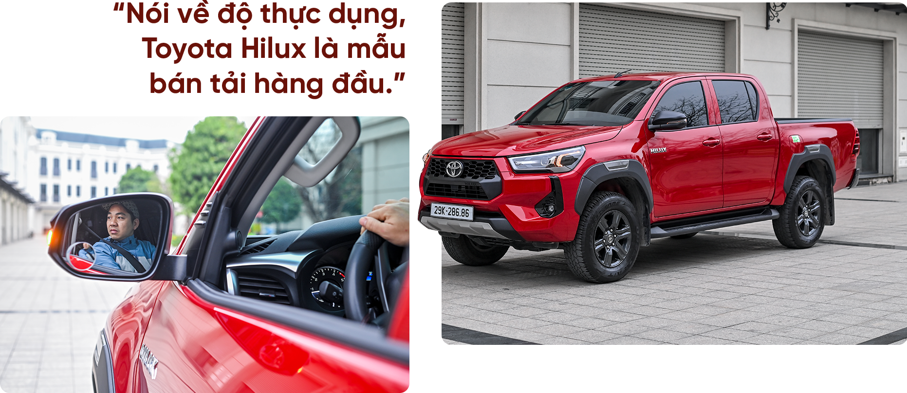 Chọn bán tải thực dụng, chọn Toyota Hilux