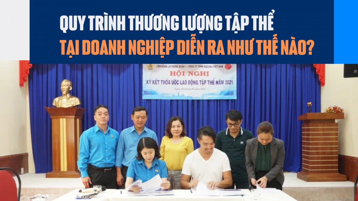 Quy trình thương lượng tập thể tại doanh nghiệp diễn ra như thế nào?