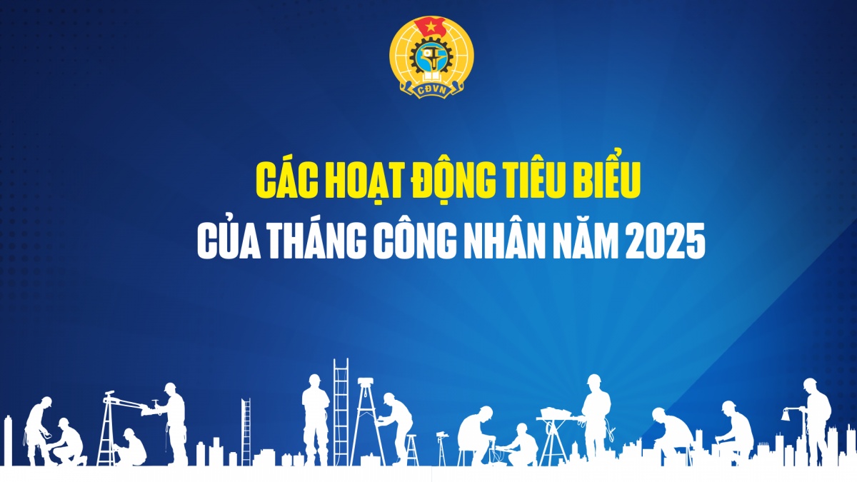 Các hoạt động tiêu biểu của Tháng Công nhân năm 2025