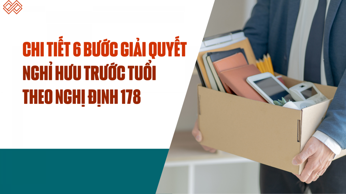 Bảo hiểm xã hội Việt Nam hướng dẫn chi tiết 6 bước giải quyết nghỉ hưu trước tuổi theo Nghị định 178