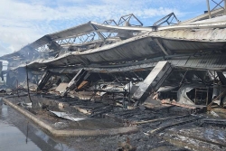 Công ty May Nhà Bè - Sóc Trăng ấn định ngày hoạt động trở lại vụ cháy