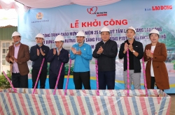 LĐLĐ tỉnh Yên Bái tổ chức lễ khởi công xây trường