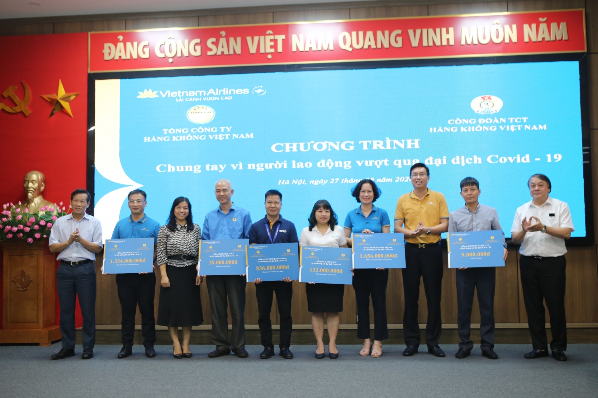 Sáng kiến của Công đoàn TCT Hàng Không Việt Nam ứng phó với đại dịch Covid-19